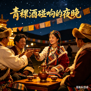 青稞酒碰响的夜晚
