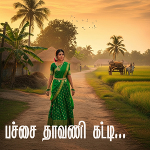 பச்சை தாவணி கட்டி