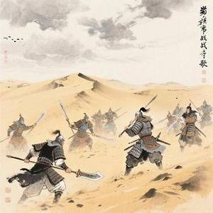 黄沙百战