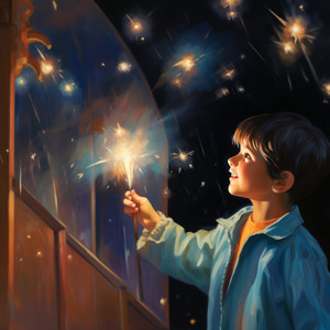 Baby Gaze Constantly Bright