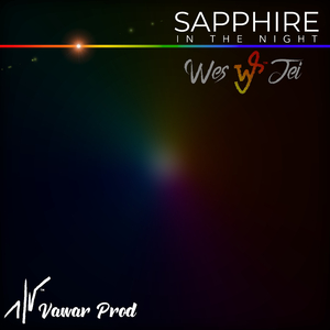 Sapphire in the night