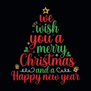 We wish you a merry christmas