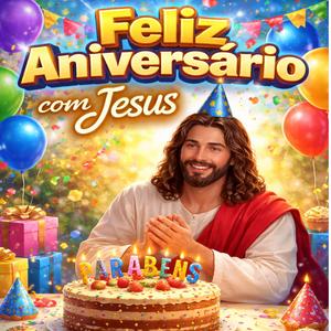 Feliz Aniversário Com Jesus