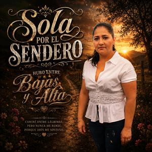Sola por el sendero Hubo entre bajas y alta