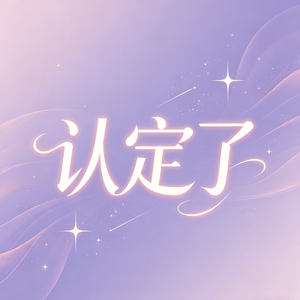 认定了