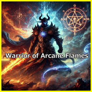 Warrior of Arcane Flames