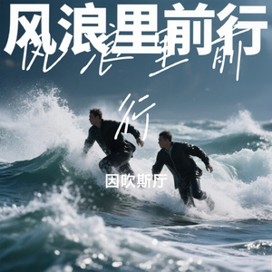 风浪里前行