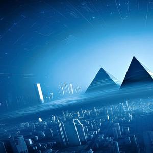 Blue Pyramids
