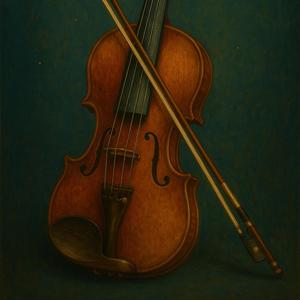 Смычок и струны.