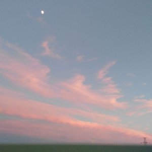 趁着黄昏与星夜