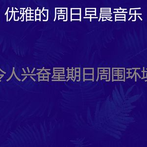 柔和的安静的星期日时刻