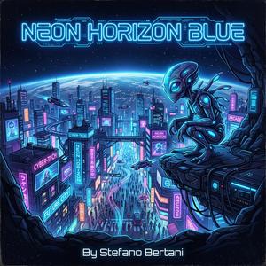 Neon Horizon Blue