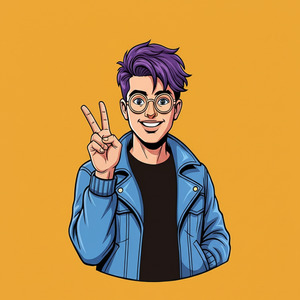 アッパレ！Vサイン