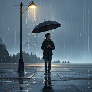 那夜的雨情人的泪-楚乡诗韵原创诗词歌