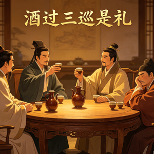**《酒过三巡是礼仪》**
