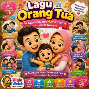 Lagu Orang Tua Kasih Sayang Mama Papa untuk Anak | Lagu Anak