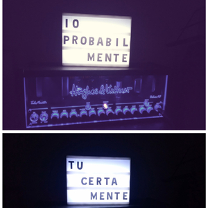 Io probabilmente tu certamente