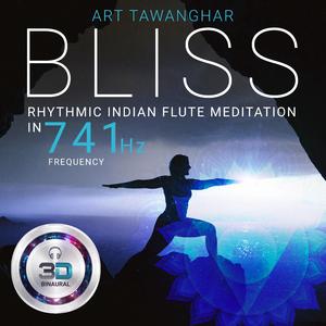 Bliss Rhythmic Indian Flute Meditation Binaural 3D in Solfeggio Frequency 741Hz