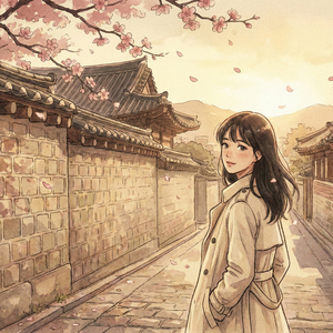 머릿결에 스친 마음