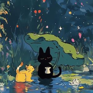 Sipping Under a Velvet Sky