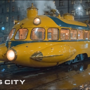 The Rainy Brass City: A Steampunk Tram Voyage