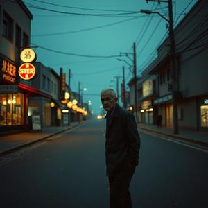 风吹黄昏