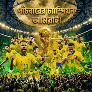 পাঁচবারের চ্যাম্পিয়ন আমরাই