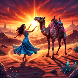 Загубила верблюда