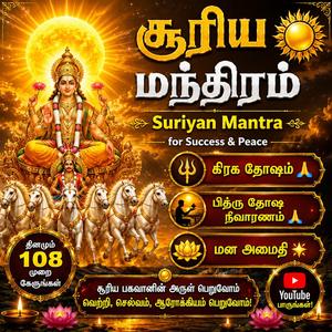 சூரிய மந்திரம் Suriyan Mantra for Success Peace கிரக தோஷம் பித்ரு தோஷ நிவாரணம் மன அமைதி