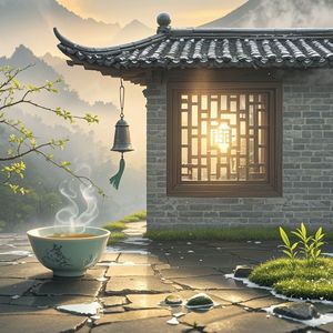 晨光里的零钱袋