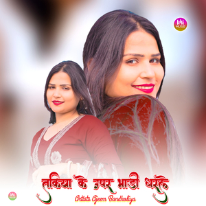 तकिया के ऊपर भाड़ी धरले