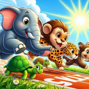 La gran carrera animal (musica divertida infantil)