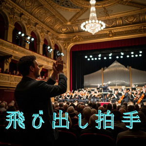 飛び出し拍手