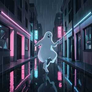 淋雨一直走