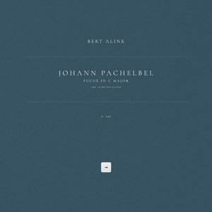 Fugue in C Major, P. 143 (Arr. Alink for Guitar)