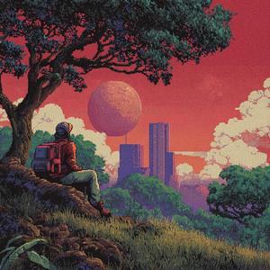 Circuit Board City Sleeps Below Us