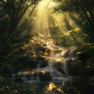 温柔的河流白噪音（疗愈催眠）