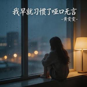 我早就习惯了哑口无言