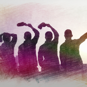 向着一道杠的青春奔跑