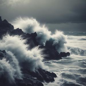 雷と海の神々の戦い (Battle of Thunder and Sea) by @jovialsaxophonist3776