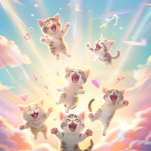 अनंत म्याऊ बिल्ली लूप