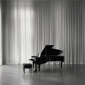 Eco Del Horizonte De La Ciudad En El Piano