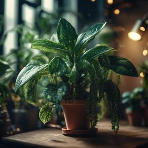 Flickering streetlight