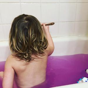 Sprite in the bathtub