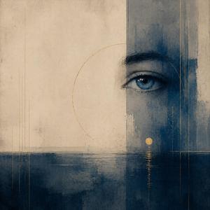 Dein Blick in Blau