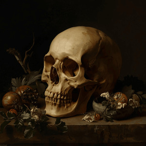 Caveira (Afirma ponto na folha da bananeira)