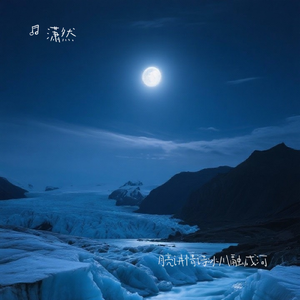 月亮讲情诗冰川融成河