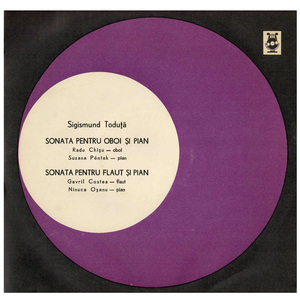 Sonată pentru flaut şi pian:I. —