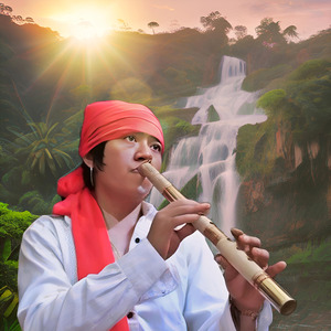 Suling Bali Gitar Gamelan Kicauan Burung