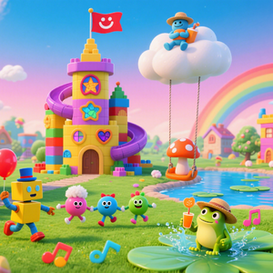 天真童谣 - 森林里的小路